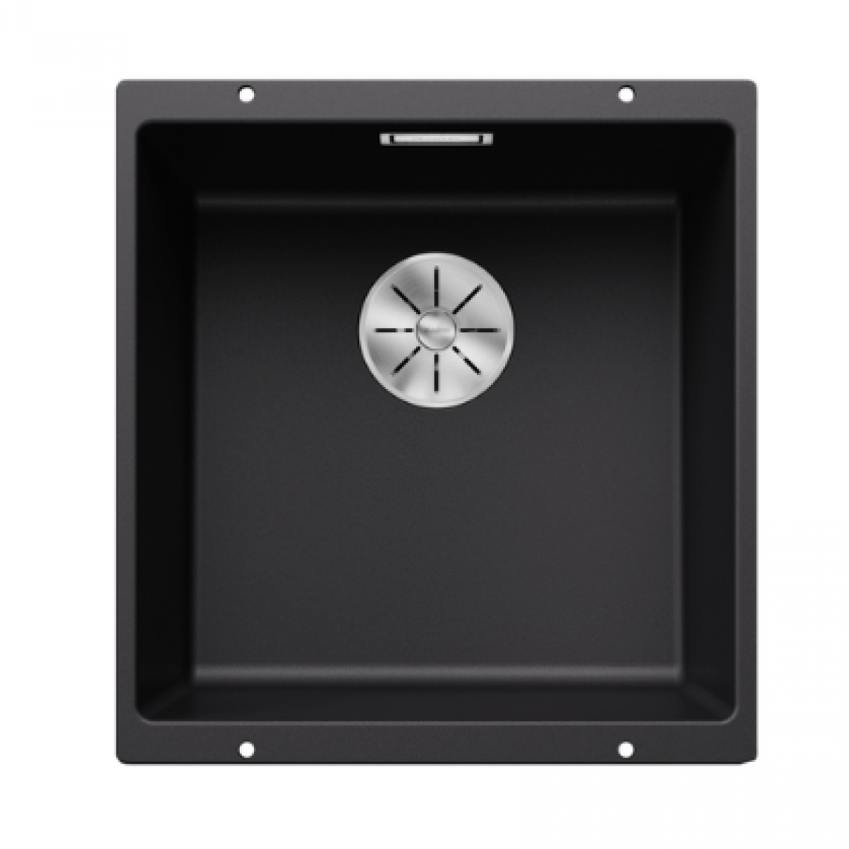 BLANCO SUBLINE 400-U(525990) 花崗岩合成檯下式單槽鋅盤(黑色)