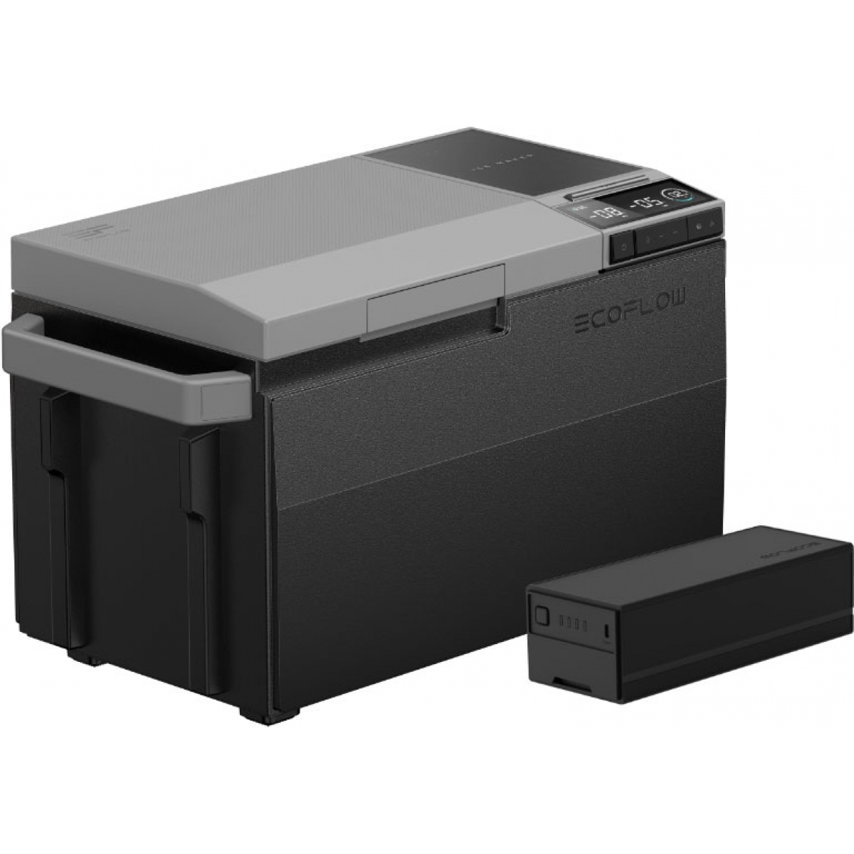 EcoFlow Glacier Battery Combo 38升 便攜式雙溫區冰箱連製冰機套裝 (冰箱+插入式電池)