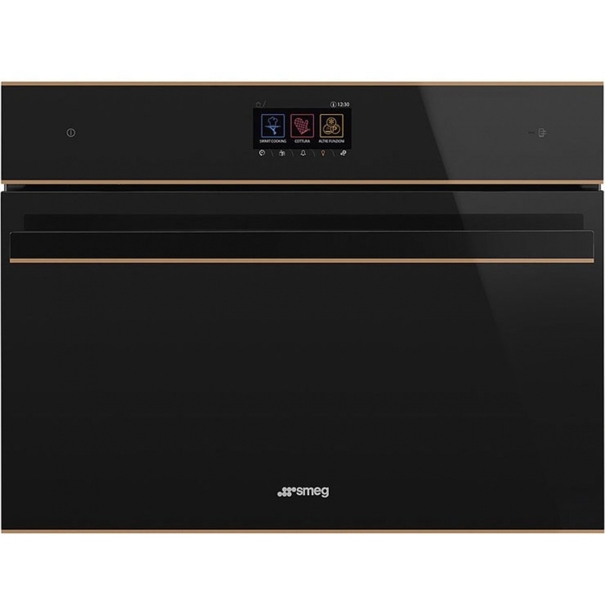 SMEG SF4604WVCPNR 41公升 嵌入式蒸焗爐：Wi-Fi智能、VivoScreen、Dolce Stil Novo