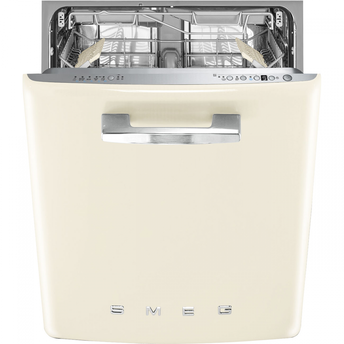 SMEG DIFABCR 奶白色60cm嵌入式洗碗碟機｜13套容量｜行星式洗滌｜Dry Assist+