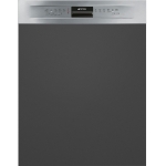 Smeg PL292DX 60cm 13sets Partially-integrated Built-in Dishwasher (Stainless steel)