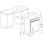 SMEG PL292DN 60厘米 13套嵌入式洗碗碟機 - Inverter 2.0 乾 Assist+