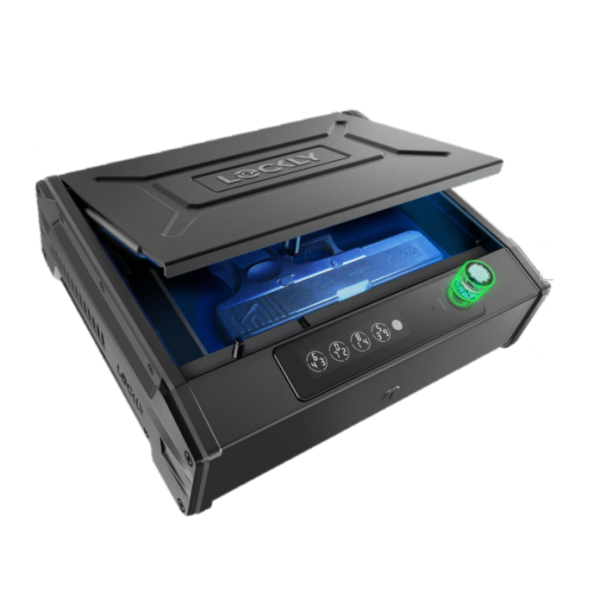 Lockly PGV528W 智能保險箱：多功能防盜守護您的貴重物品