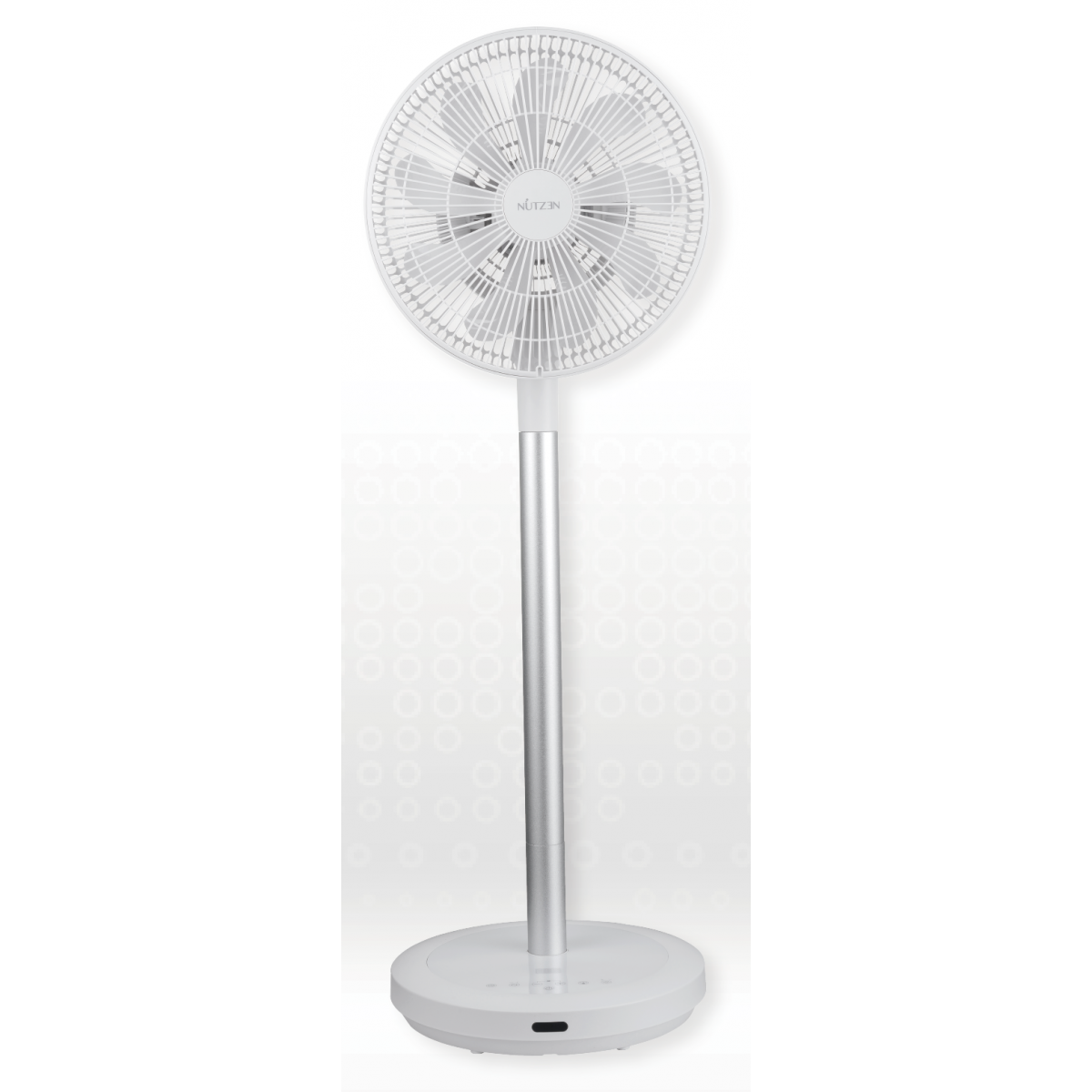 Nutzen 樂斯 NFAI-120RW 12吋 AI智能兩用循環風扇 (白色) - 16段風速，正反雙向送風