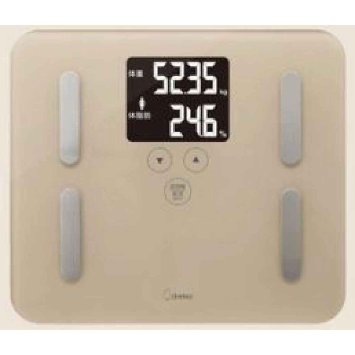 Dretec BS-248-BE 體重體脂磅 (米色)