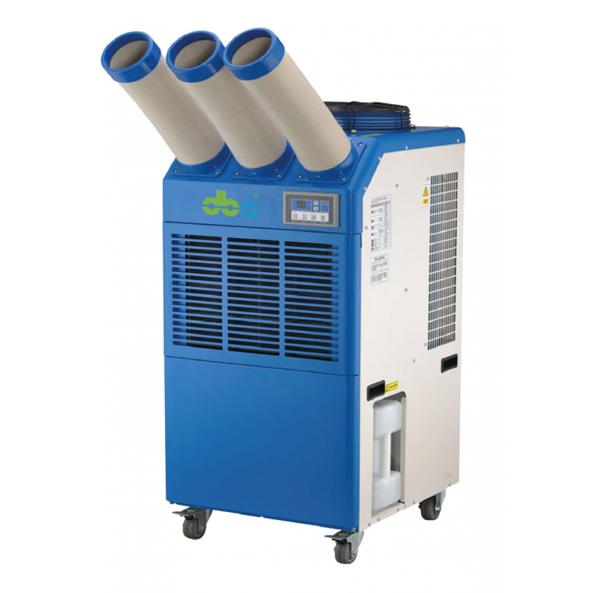 DBA 迪比亞 DBA-AC65 工業移動冷氣機：高效製冷22000Btu/hr、重型滾輪、R410A雪種
