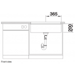 Blanco Etagon 700-U 廚房昇盤 (炭石灰色 Rock Grey) - 產品型號: 525168