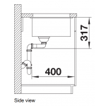 Blanco Etagon 700-U 廚房昇盤 (炭石灰色 Rock Grey) - 產品型號: 525168