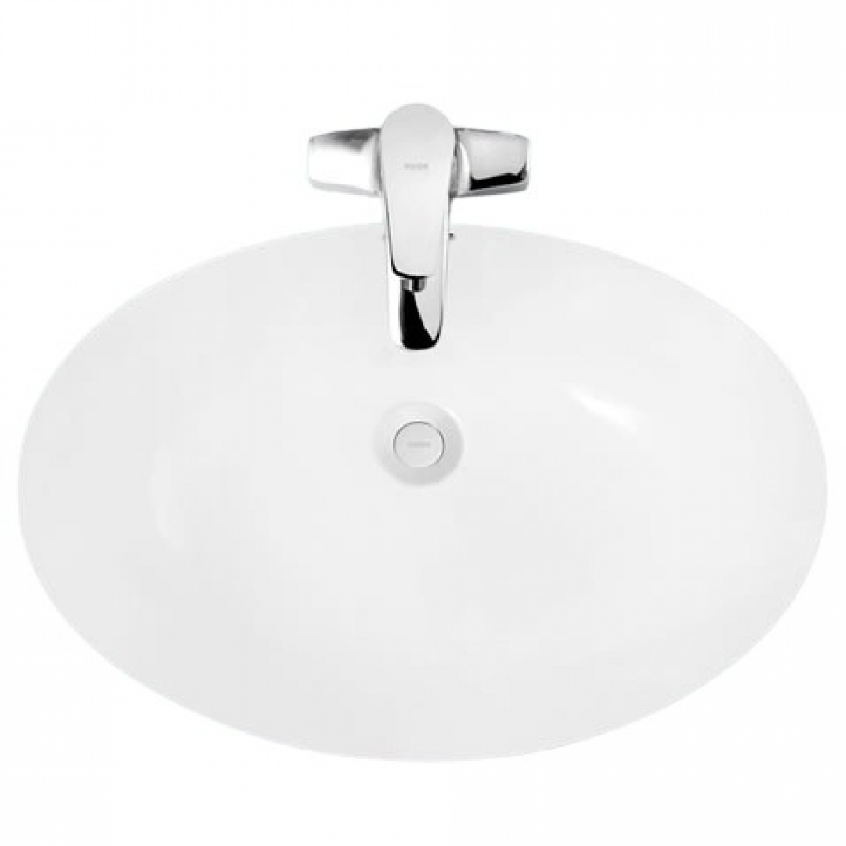 Huida H0603 490x355mm 台下面盆 - 白色陶瓷