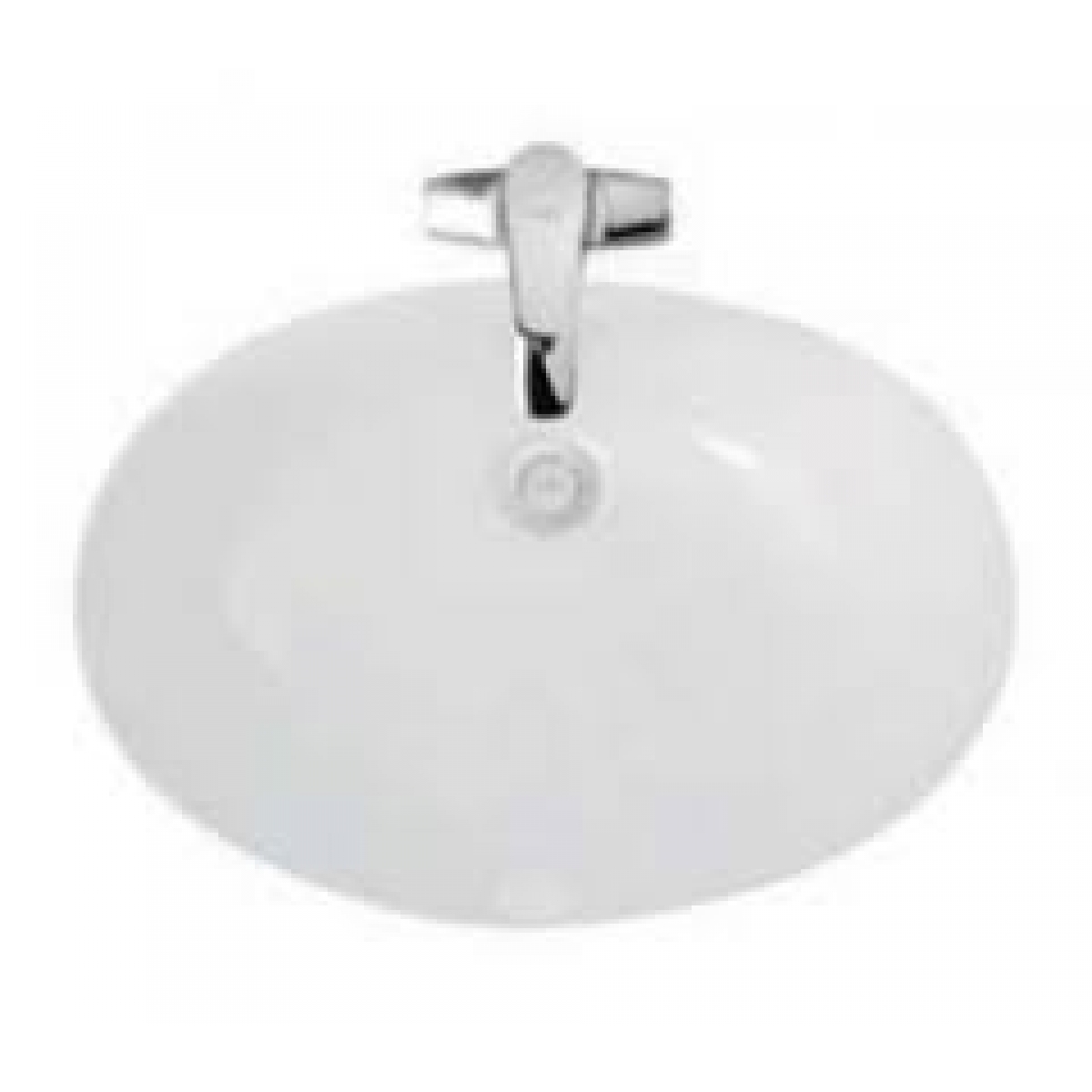 Huida H0601 570x415mm 台下面盆 - 陶瓷、白色