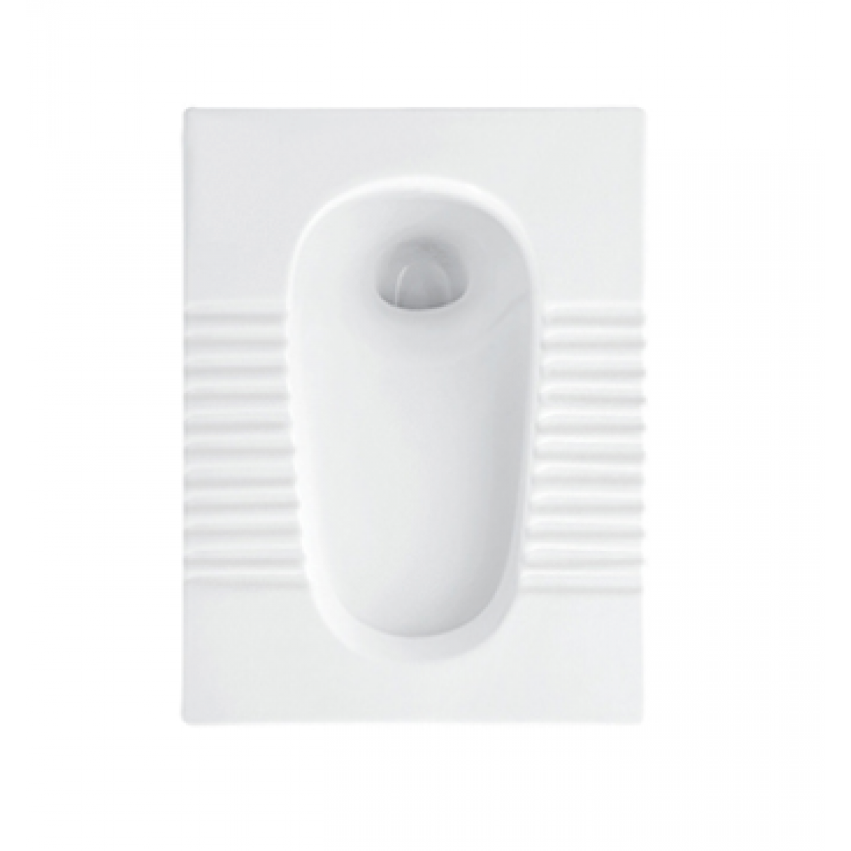 Huida H0845 蹲廁 (帶存水彎) - 530x405x220mm