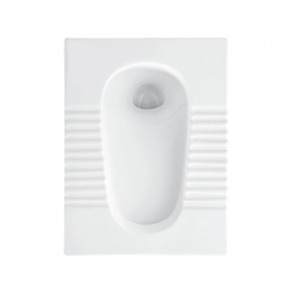 Huida H0845 蹲廁 (帶存水彎) - 530x405x220mm