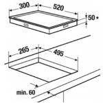 Kuppersbusch GWS3911.0ED 30厘米 5.5kW 嵌入式單頭煤氣煮食爐 (不銹鋼包邊/德國製造)