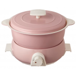 Recolte RPD-3-PK fête Japanese style small electric cooker (pink)