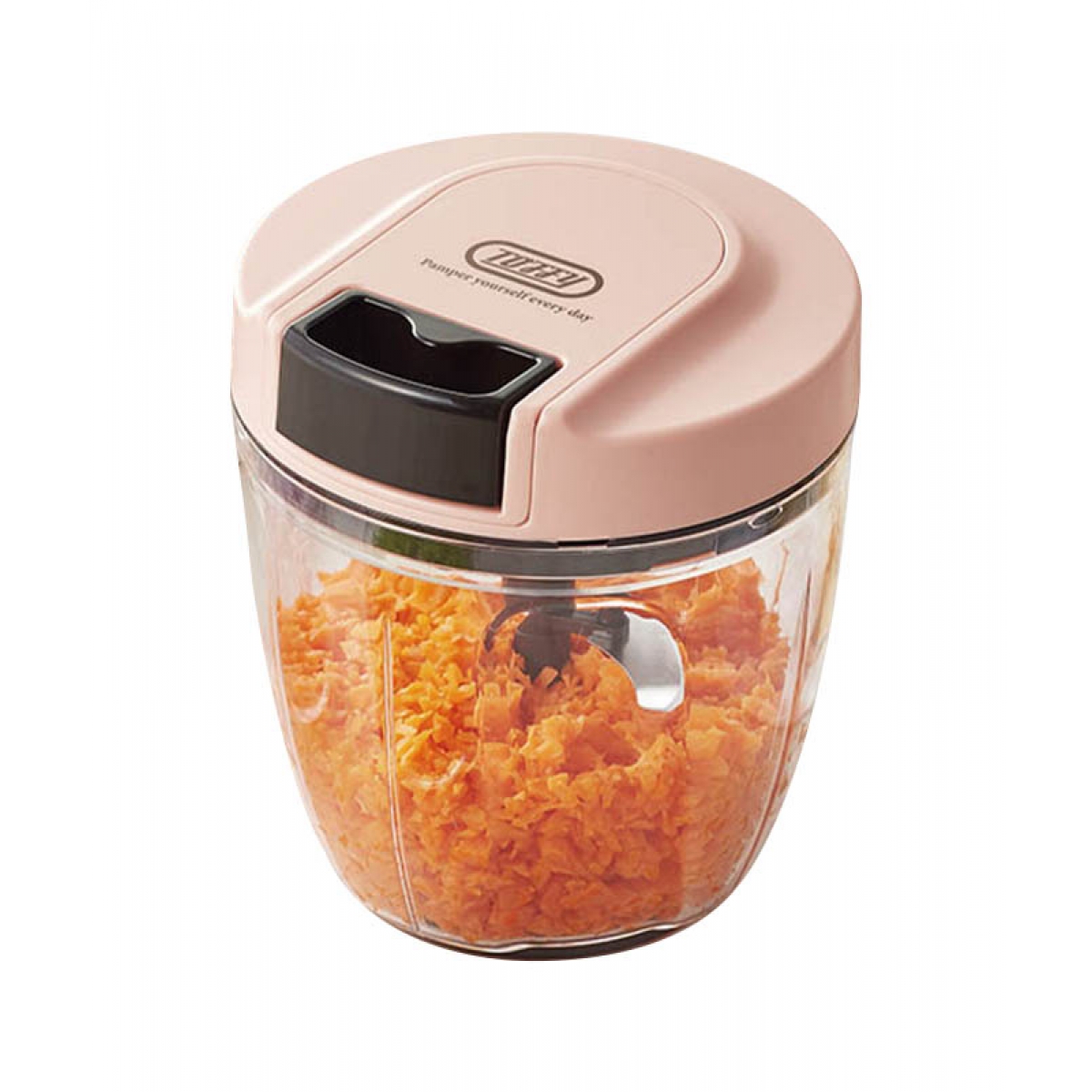 Toffy K-HC6-SP 貝殼粉色手動式攪拌碎肉機