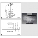 GERMAN POOL RDS-9457 90CM 超薄煙囪式抽油煙機 - 變頻摩打、手勢操控