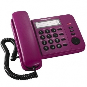 Panasonic 樂聲 KX-TS520MX-R 有線電話 (紅色)