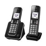 Panasonic 樂聲 KX-TGD312HK-B DECT數碼室內無線電話 (黑色)