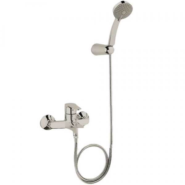 Kohler July K-7686T-4-BN 羅曼銀掛牆式浴缸淋浴龍頭 (四路出水)