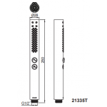 Kohler K-21335T-BL 多功能手持花灑