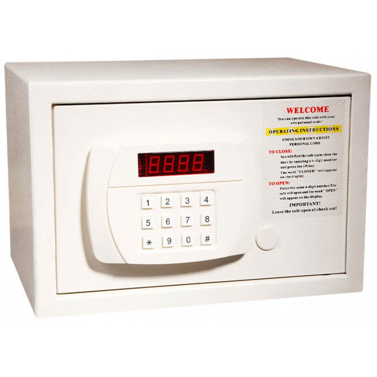 Safewell HS2030MOS 酒店夾萬 (緊急後備鎖匙/密碼鎖)