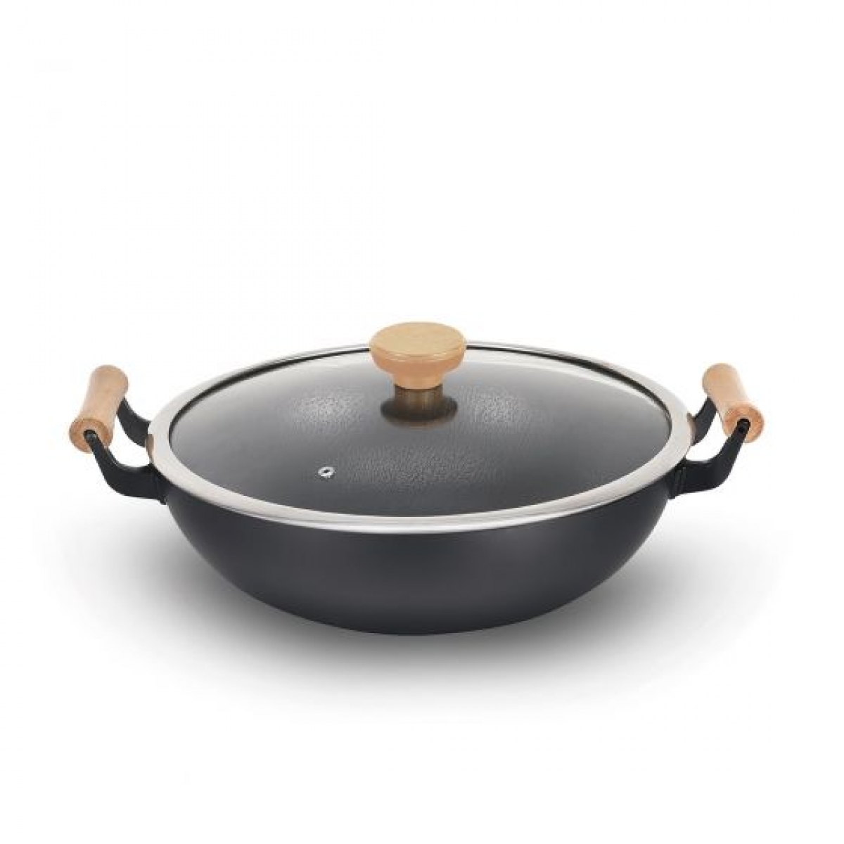 JNC JNC-IWK36 36cm岩紋純鐵鑊 (無塗層/物理不粘鍋/含鐵離子)