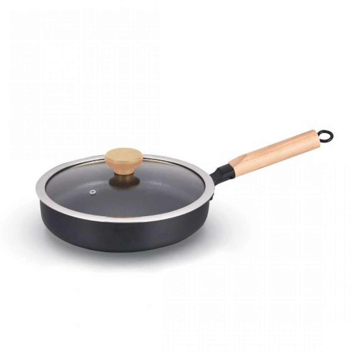 JNC JNC-IFP26 26cm岩紋純鐵煎鍋 (無塗層/超高溫碳化/適用任何爐具)