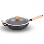 JNC JNC-IWK32+JNC-IFP26 岩紋純鐵鍋具套裝 (2件組)