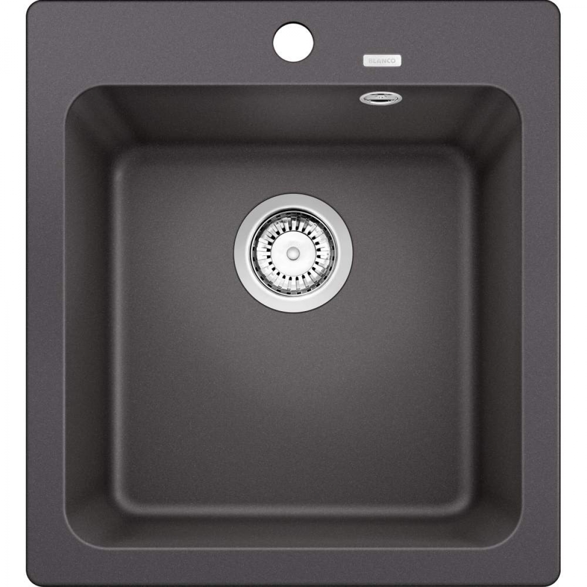 Blanco NAYA 45 炭石灰色花崗岩石單星盆 (防刮/抗菌/可嵌入/檯底安裝)