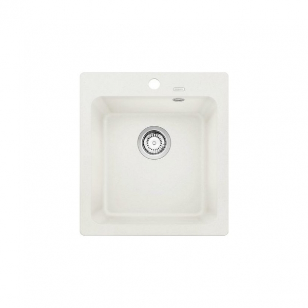 Blanco NAYA 45 白色花崗岩石單星盆 (防刮/抗菌/可嵌入/檯底安裝)