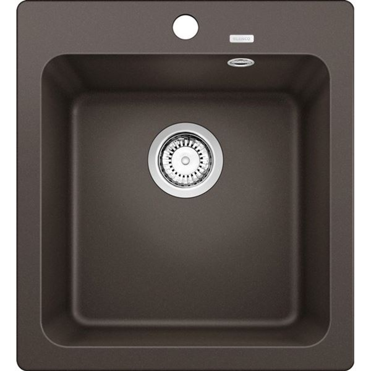 Blanco NAYA 45 咖啡色花崗岩石單星盆 (防刮/抗菌/可嵌入/檯底安裝)