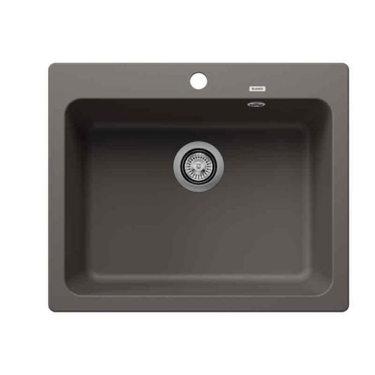 BLANCO NAYA 6 (527311) 花崗岩單槽鋅盤 | 火山灰色 | SILGRANIT™ PuraDur™ 材質