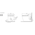 Bain d'Or WC-6003-000 iQ CLEAN 智能座廁 (感應開合/自動沖水/溫熱座圈)