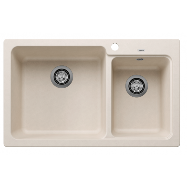 Blanco NAYA 8 米雅白色花崗岩雙星盆 (深碗/德國製造)