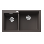 Blanco 527325 Pleon 9 雙盆昇盤 (火岩灰色 Volcano Grey)