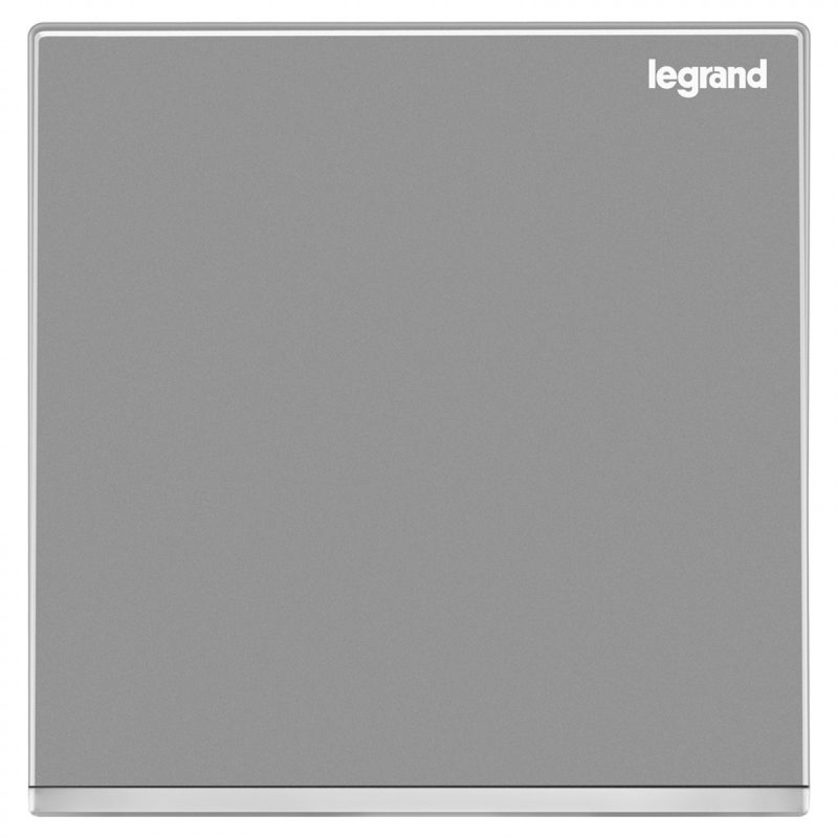 Legrand Galion 16AX 一位單控開關 帶LED燈 (深沙銀+鑲銀邊) - 產品型號: K8/31/1/2BN-C3