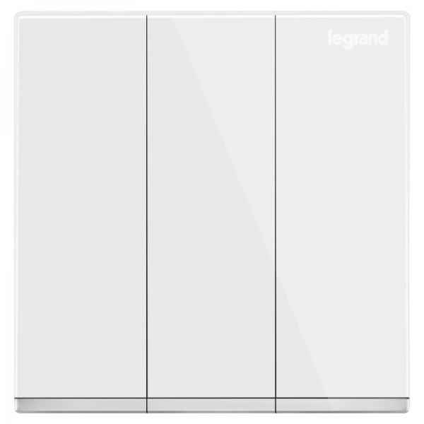 Legrand Galion K8/33/2/3AN 10AX 雙控開關 (白色)