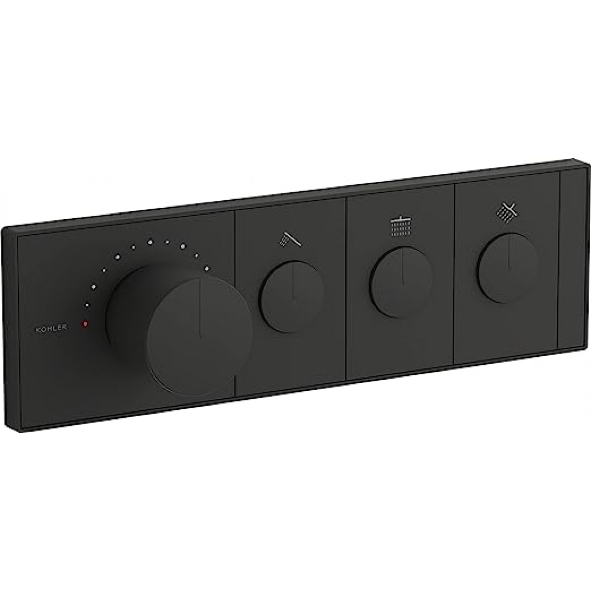 Kohler K-26347T-9-BL Anthem 三路嵌入式機械恆溫控制 (霧黑色)