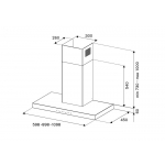Bertazzoni Master 90厘米煙囪式抽油煙機 KT90P1XV