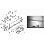 GERMAN POOL 德國寶 TF-900W 90厘米拉趟式抽油煙機 - 705m³/hr排風量、節省空間