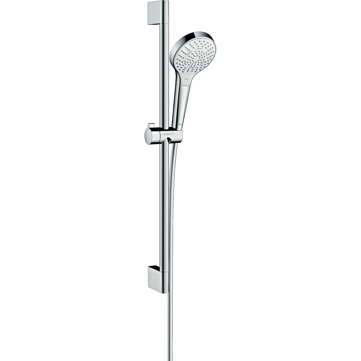 Hansgrohe Croma Select S 110 花灑套裝 (26560400): 多頭花灑、67cm淋浴桿