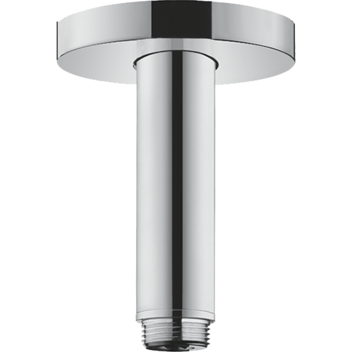 Hansgrohe 10厘米 天花花灑連接器 S (27393000): 外露安裝, G½連接螺紋