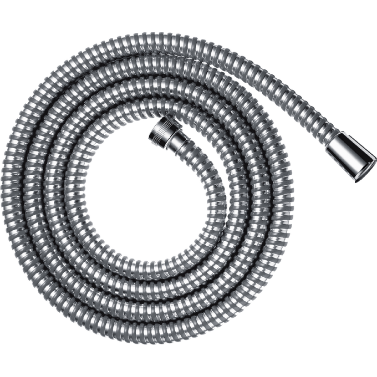 Hansgrohe Metaflex 160厘米花灑軟管 (28266000): 纏繞式塑料、防扭結保護
