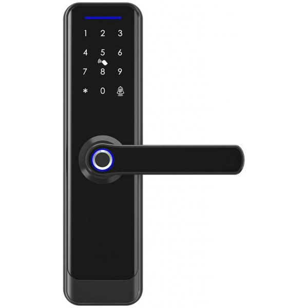 Delta 直板智能電子門鎖 S-A-ST-A270 (黑色) - 指紋、密碼、智能卡多種開鎖