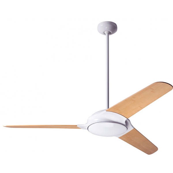 Modern Fan Co FLOW 52吋天花吊扇 (白色+竹扇葉)