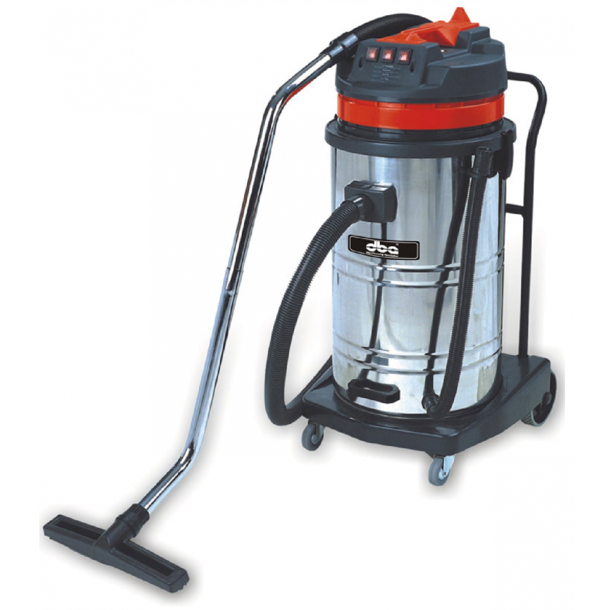 DBA 迪比亞 VC585-3/80L 3000W工業用吸塵機：超大功率，80L容量，不銹鋼桶身