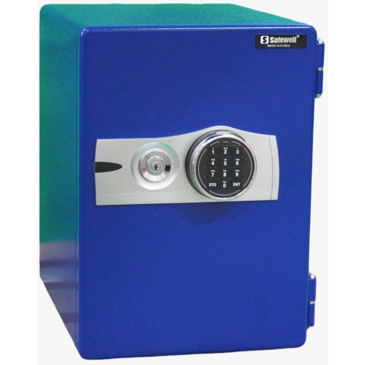 Safewell DS-50EK-BU DS系列 1小時防火夾萬 (藍色): 韓國製造、防搬盜、防水設計