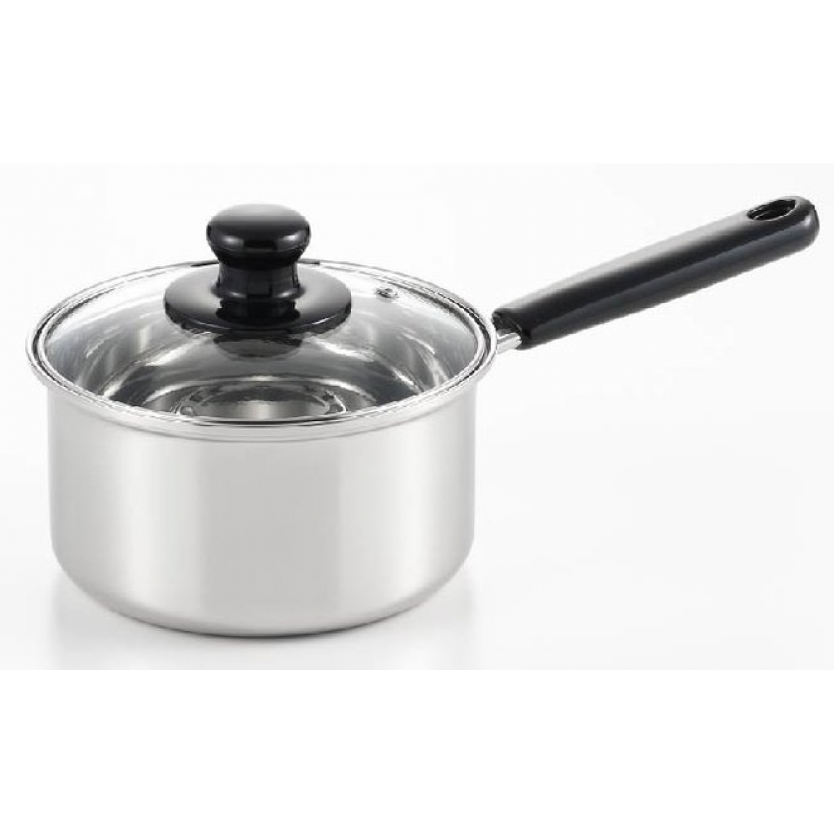 Yoshikawa 吉川 SJ2181 COOKLOOK II 16cm不鏽鋼單柄煲連玻璃蓋