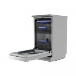 MIDEA 美的 DW107634 45CM 智能座地式洗碗碟機：IoT物聯網、高溫潔淨、自動開門烘乾