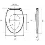 Kohler K-22380K-0 BRAZN 緩降馬桶蓋